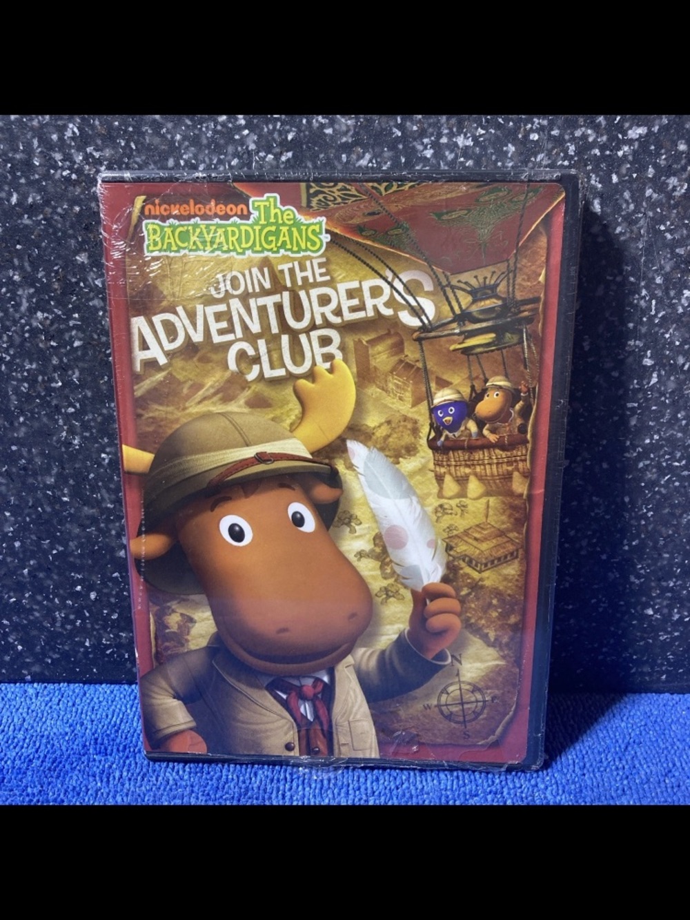 Nickelodeon The Backyardigans Join the Adventurer's Club DVD - Brown, Yellow